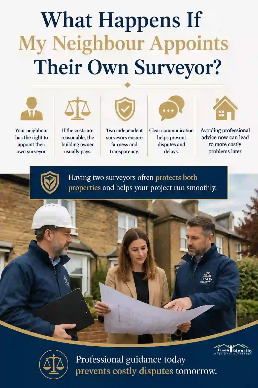What Happens If My Neighbour Appoints Their Own Surveyor Haringey?