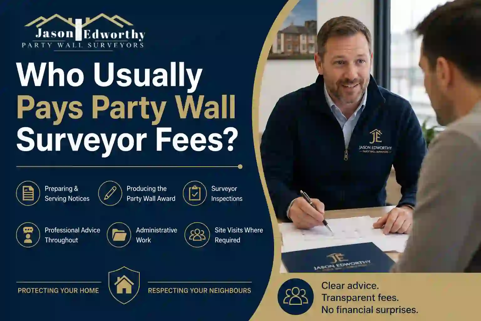 Who Usually Pays Party Wall Surveyor Fees Haringey?
